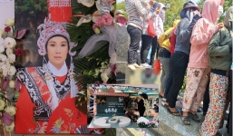 Khung cảnh xáo trộn nơi an nghỉ của NSƯT Vũ Linh hậu tang lễ tại Bình Dương: CDM tận cùng phẫn nộ