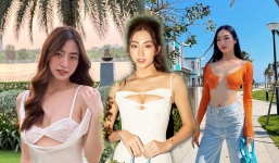 Giảng viên Hoa hậu Lương Thùy Linh từng tích cực khoe vẻ đẹp phồn thực, o ép vòng một