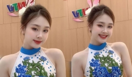 Nữ MC đài tỉnh bất ngờ gây sốt mạng với nhan sắc trắng phát sáng, xinh như hot girl