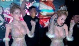 Diện đồ xuyên thấu chơi nhạc, Ngân 98 lộ khoảnh khắc hớ hênh khiến dân tình ngượng đỏ mặt