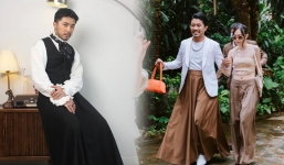 Đam mê mặc váy đi sự kiện, con rể Xuân Hình khiến nhiều người tranh cãi nảy lửa