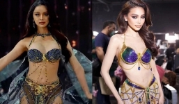 Xuất hiện bản sao sở hữu ngoại hình 'cháy' chẳng kém Engfa Waraha tại Miss Grand Thailand