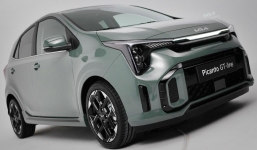 Kia Morning 2024 chính thức lộ diện, gây sốt với một chi tiết cực xịn sò khiến Wigo, Grand i10 phải 'rén'