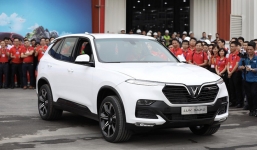 VinFast trình làng chiếc xe hoàn chỉnh đầu tiên ở Hải Phòng