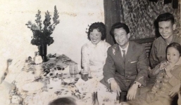 Nghẹn ngào ảnh cưới của cố nghệ sĩ Văn Hiệp những năm 1972