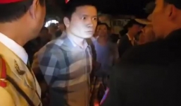 Xôn xao tin đồn kẻ sàm sỡ nữ sinh trong thang máy từng đe dọa CSGT