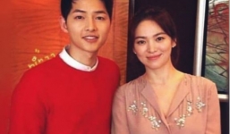 Sự thật bất ngờ sau bức ảnh Song Joong Ki tình cảm bên Song Hye Kyo