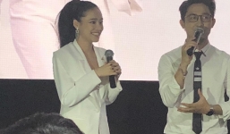 Nhã Phương diện đồ sexy xuất hiện trong họp báo tiết lộ tin 'chấn động'