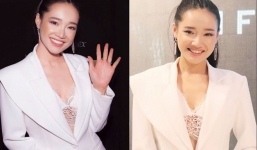 Lý giải bộ trang phục gây khó hiểu của Nhã Phương trong ngày tái xuất