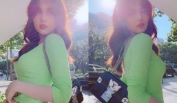 Ngọc Trinh bị chê tơi tả vì mặc quần không liên quan đến đến áo