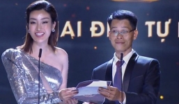 Hoa hậu Mỹ Linh gặp sự cố nhớ đời trên sóng trực tiếp vì nhầm giới tính Hà Anh Tuấn