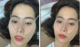 Nam Em nhập viện trong tình trạng yếu ớt vẫn không quên livestream