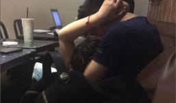 Cư dân mạng lên án hành động phản cảm của đôi nam nữ trong quán cafe