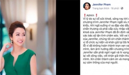 Jennifer Phạm gặp chấn thương nghiêm trọng khi dẫn chương trình phải nhập viện