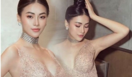 Đốt mắt với bộ váy gợi cảm của Hoa hậu Trái đất Phương Khánh