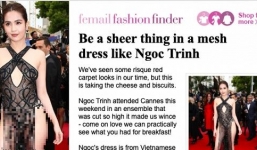 Báo Anh đưa tin về Ngọc Trinh, độc giả bình luận mỉa mai
