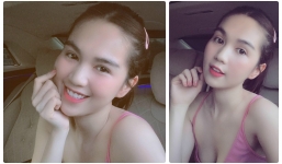 Ngọc Trinh đăng ảnh với biểu cảm 'thách thức' cư dân mạng