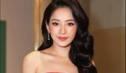 Chi Pu khiến fan thót tim vì diện bộ váy hở trên kín dưới