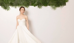 Bị so sánh giống Hồ Ngọc Hà, Đàm Thu Trang tung ảnh cưới đẹp lung linh
