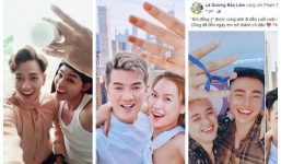 Sao Việt thi nhau chế ảnh cầu hôn học theo Đông Nhi - Ông Cao Thắng