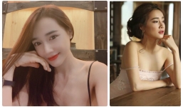Nhã Phương gây sốt khi buông lơi váy khoe nhan sắc xinh đẹp khiến fan bất ngờ