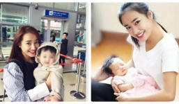 Nhã Phương, Trường Giang gây náo loạn vì những lần khoe ảnh bế em bé