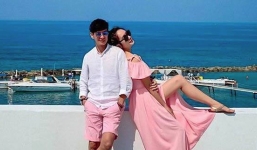 Lý Hải bất chấp tuổi tác diện đồ hồng để xứng đôi cùng bà xã Minh Hà