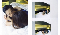 Đàm Thu Trang tung loạt ảnh tế nhị quấn quýt bên Cường đô la sau ngày cưới