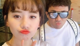 Vắng chồng, Hari Won xinh đẹp đi sự kiện, fan réo Trấn Thành lo giữ vợ