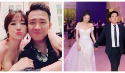 Hari Won khiến Nhã Phương 'lép vế' khi cùng diện váy thiết kế giống nhau