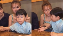 Thu Thủy bịt miệng khi con trai tố bị bố đánh, chồng trẻ lên tiếng thừa nhận hành vi