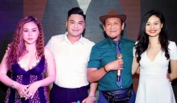 Danh hài Lê Giang mặt căng thẳng khi gặp lại chồng cũ trong sinh nhật con