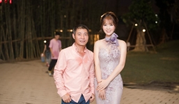 'Cô Đẩu' Công Lý vừa gặp đã cúi chào Á hậu Thụy Vân và sự thật mối quan hệ phía sau