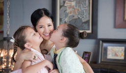 Hồng Nhung chia sẻ câu chuyện của con gái trong khi chồng cũ vui mừng lên chức bố 