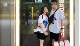 Ái nữ nhà Minh Nhựa say đắm bên chồng trong chuyến trăng mật