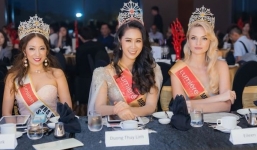 HH Dương Thuỳ Linh sang Singapore trao lại vương miện người kế nhiệm