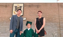 Ngoài Thanh Thảo, con trai Ngô Kiến Huy đã tìm được người bố luôn yêu thương