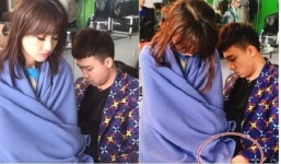 Hari Won vô tư livestream để lộ khoảnh khắc khiến Trấn Thành đỏ mặt