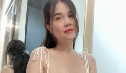 Chị gái Ngọc Trinh đầu bù tóc rối chăm con: Nhan sắc mới thật sự bất ngờ