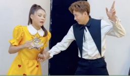 Cận cảnh biểu cảm của Sam khi Ngô Kiến Huy có hành động đụng chạm