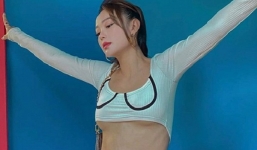 Minh Hằng diện áo siêu ngắn để lộ điểm nhạy cảm khiến fan đỏ mặt