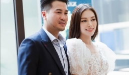 Bạn gái của em chồng Hà Tăng bất ngờ xuất hiện trên báo Anh vì đeo khẩu trang