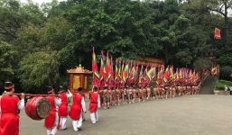 Giỗ Tổ Hùng Vương vẫn được tổ chức với ba lễ chính