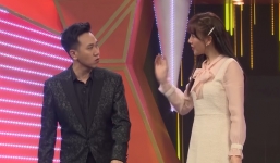 Hari Won 'nóng mặt', giấu ánh mắt gượng gạo vì câu nói đụng chạm của bạn thân