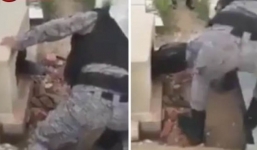 Nghe tiếng động lạ phát ra từ ngôi mộ, khi lại gần ai cũng bủn rủn chân tay 