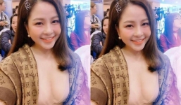 Trâm Anh xuống đường giữa mùa dịch, trang phục táo bạo gây chú ý hơn cả