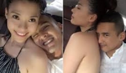 Vợ của 'tình cũ' Mỹ Tâm lộ mặt mộc: Nhan sắc gây ngỡ ngàng