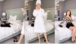 Hồ Ngọc Hà lộ không gian phòng ngủ với màn thay đồ 'bá đạo'