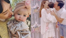 Nhã Phương bế bé gái ở phim trường, dân mạng soi ra chi tiết trùng hợp