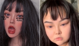 'Nữ thần' Tik Tok không may lộ nhan sắc thật khi livestream gây hoảng hốt